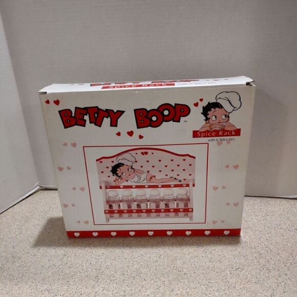 New Betty Boop Vintage Spice Rack